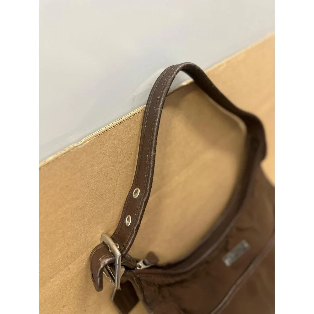 Vintage Coach Brown Ergo Hobo Leather Half‎ Moon Shoulder Bag